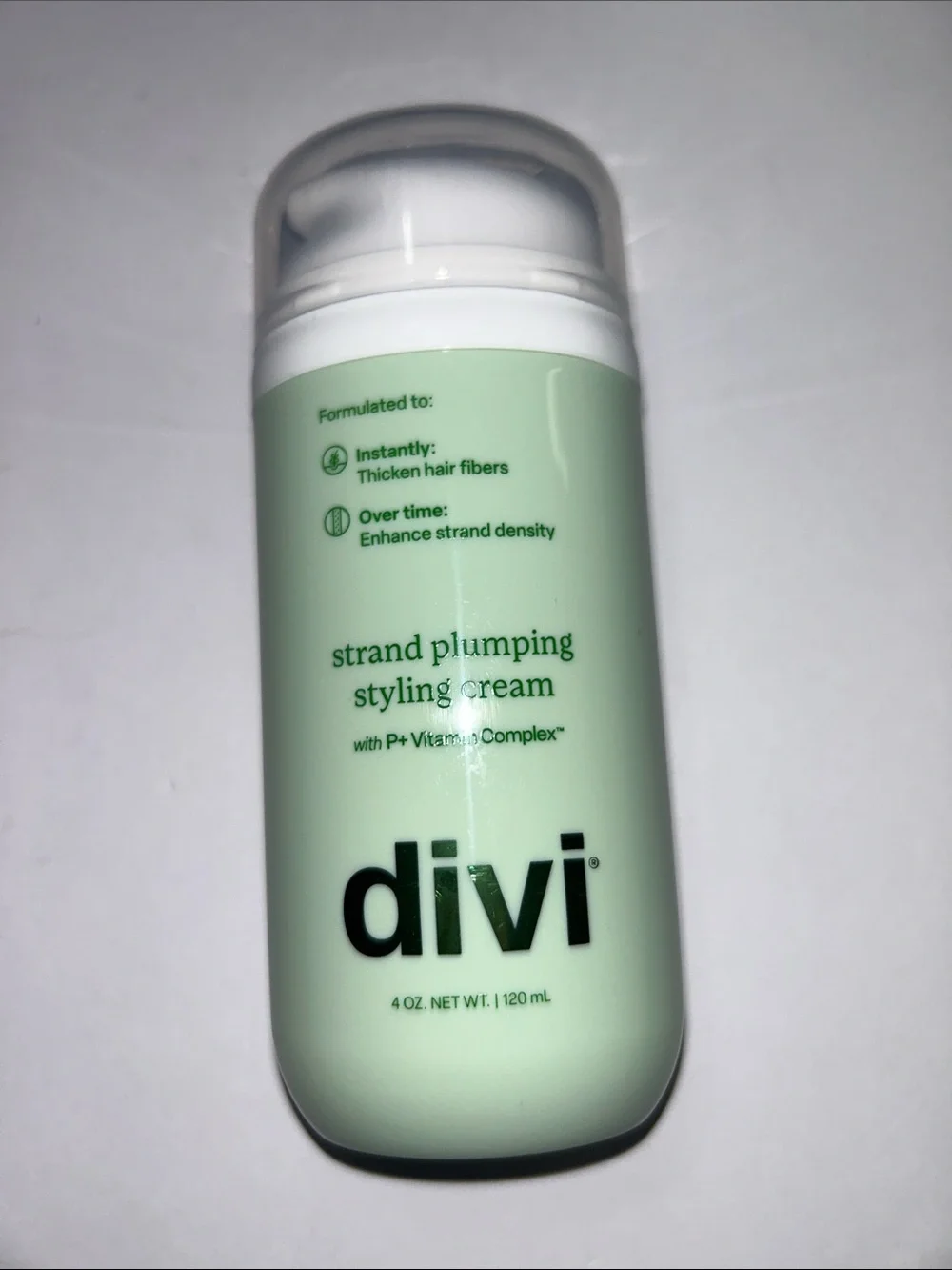 divi Strand Plumping Styling Cream — Mint Green
